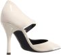 Furla Pumps & high heels Sfera Mary Jane T.90 in crème - Thumbnail 3