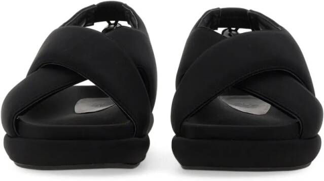Gia Borghini Sandalen Chunky Sandal With Drawstring Closure in zwart