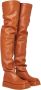 Gia Borghini Low-Top Sneakers Gia X Rhw Rosie 10 Cuissardes Boots in bruin - Thumbnail 2