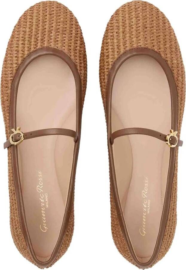 Gianvito Rossi Ballerinas Carla Napa shoes in bruin