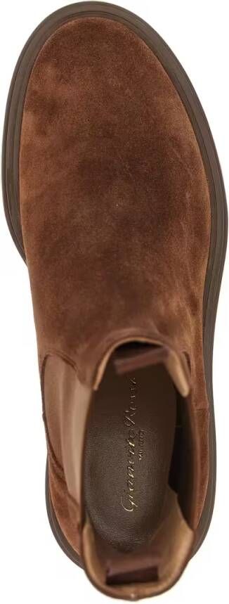 Gianvito Rossi Boots 'Chester' Ankle Boots in bruin