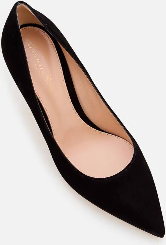 Gianvito Rossi Hoge hakken Gianvito 70 Suede Pumps in zwart