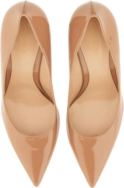 Gianvito Rossi Hoge hakken "Gianvito 85" Décollete in beige