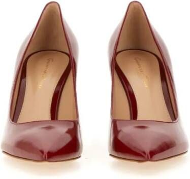 Gianvito Rossi Hoge hakken "Gianvito 85" Décollete in rood