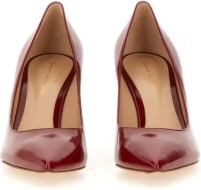 Gianvito Rossi Hoge hakken "Gianvito 85" Decolletè in rood