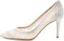 Gianvito Rossi Hoge hakken Rania 85 in beige - Thumbnail 2