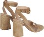 Gianvito Rossi Hoge hakken Suede Heeled Shoes in bruin - Thumbnail 2