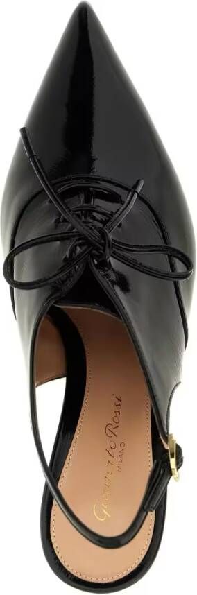 Gianvito Rossi Hoge hakken 'Veronica' Slingback in zwart