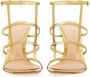Gianvito Rossi Sandalen "Mondry" Sandal in goud - Thumbnail 2