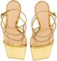 Gianvito Rossi Sandalen "Mondry" Sandal in goud - Thumbnail 3