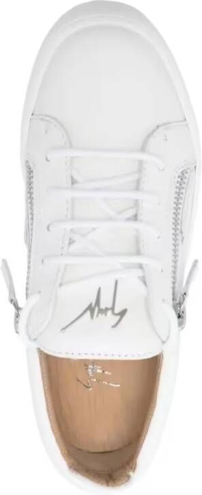 giuseppe zanotti Low-Top Sneakers May Lond Sneakers in wit