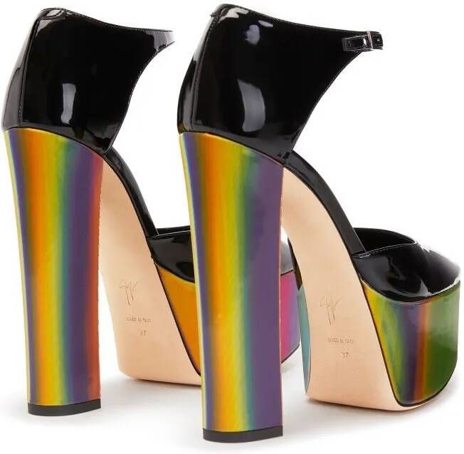giuseppe zanotti Sandalen Bebe 150 Platform Sandal in zwart