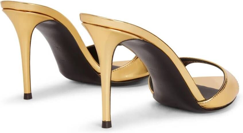 giuseppe zanotti Sandalen Intriigo 90 Sandal in goud