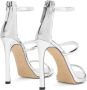 Giuseppe zanotti Sandalen South 115 Mm Sandal in zilver - Thumbnail 2