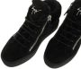 Giuseppe zanotti Sneakers Velour Sp1.00 Sneakers in zwart - Thumbnail 8