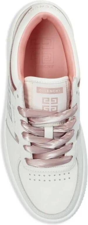 Givenchy Low-Top Sneakers White Sneakers With Logo Print in wit