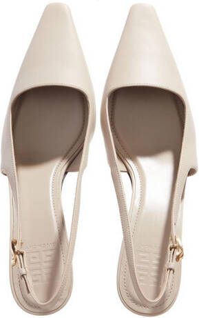 Givenchy Pumps & high heels G Cube slingback Pumps Leather in beige