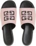 Givenchy Sandalen 4G Flat Sandals in poeder roze - Thumbnail 3