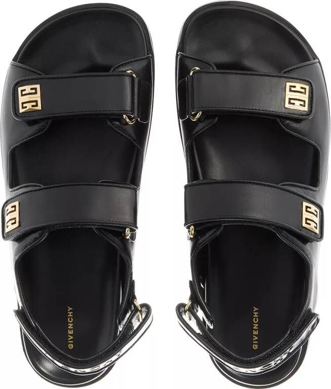 Givenchy Sandalen 4G Strap Flat Sandals in zwart