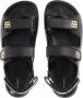 Givenchy Sandalen 4G Strap Flat Sandals in zwart - Thumbnail 2