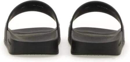 Givenchy Sandalen Con Logo Sandal Slide in zwart
