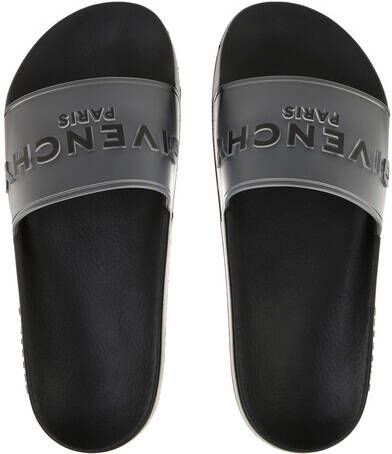 Givenchy Sandalen Paris Flat Sandals in transparant