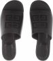 Givenchy Slippers & Mules 4G Flat Sandals Leather in zwart - Thumbnail 4