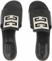 Givenchy Slippers 4G Flat Slipper Nappa Leather in zwart - Thumbnail 5