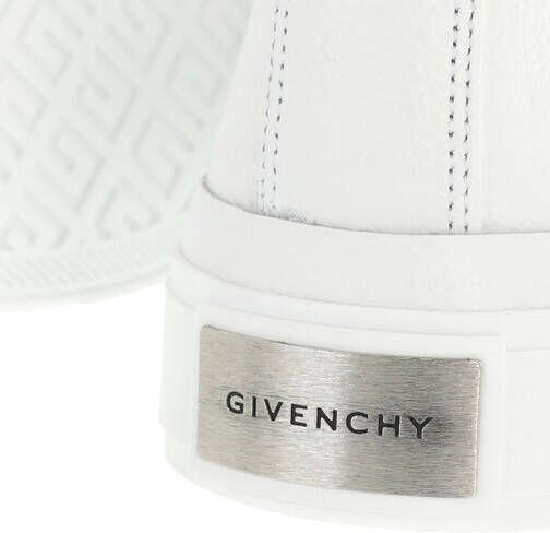 Givenchy Sneakers City Sneakers Grained Leather in wit