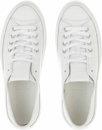Givenchy Sneakers City Sneakers Grained Leather in wit