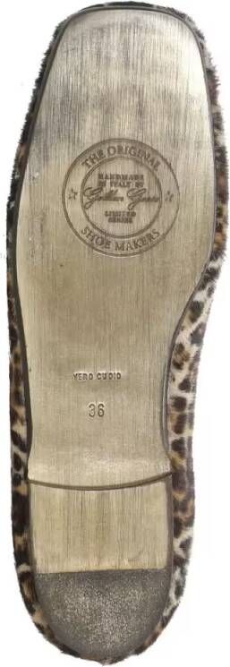 Golden Goose Animalier Ballet Shoes in zwart