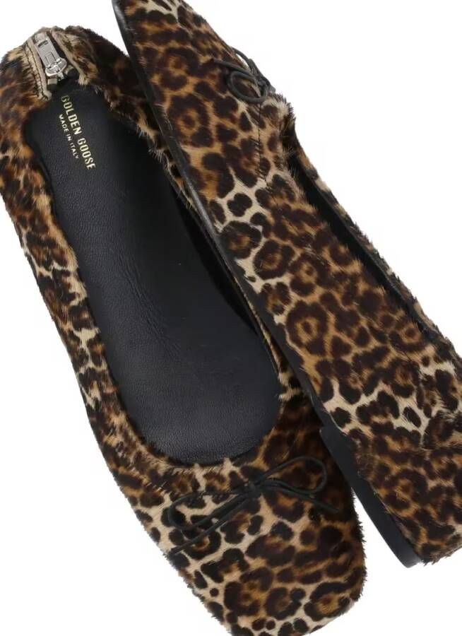 Golden Goose Animalier Ballet Shoes in zwart