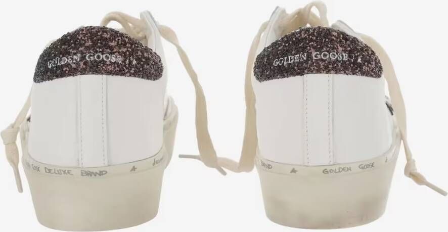 Golden Goose Low-Top Sneakers Ball Star Leather Sneakers in wit