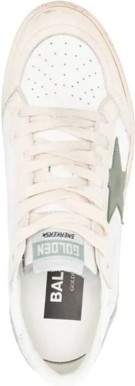 Golden Goose Low-Top Sneakers Ball Star Sneakers in wit