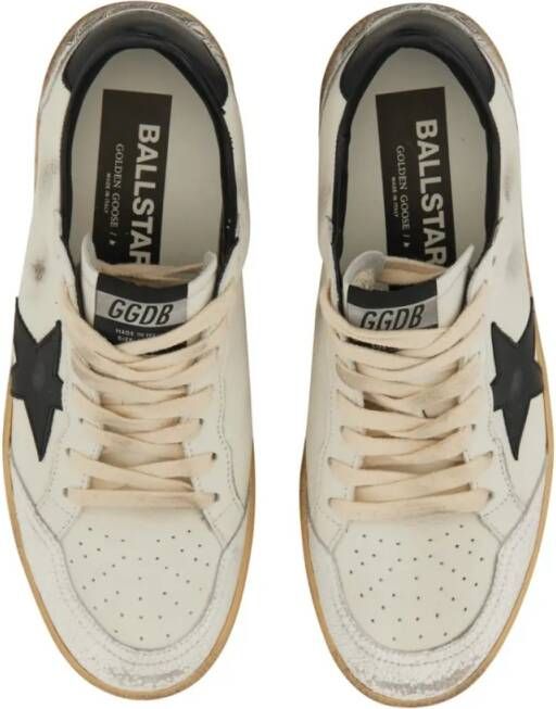 Golden Goose Low-Top Sneakers Ball Star Sneakers in wit