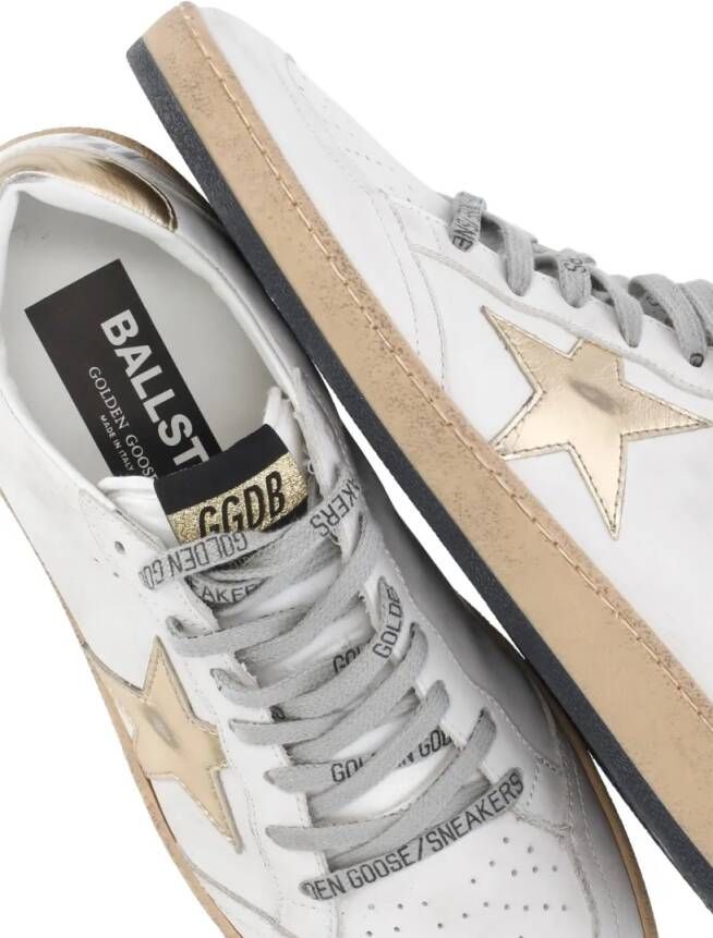 Golden Goose Low-Top Sneakers Ball Star Sneakers in wit