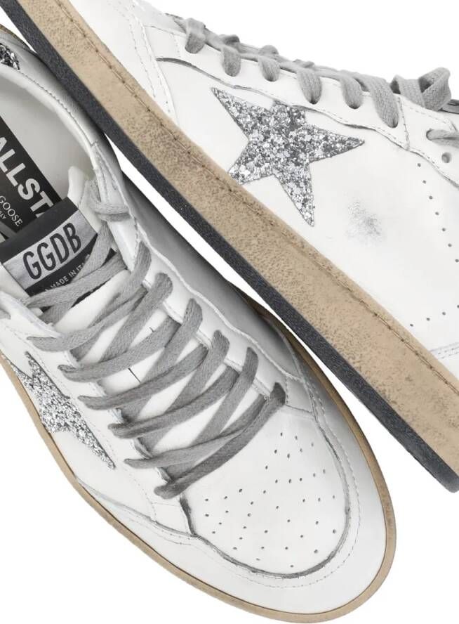 Golden Goose Low-Top Sneakers Ball Star Sneakers in wit
