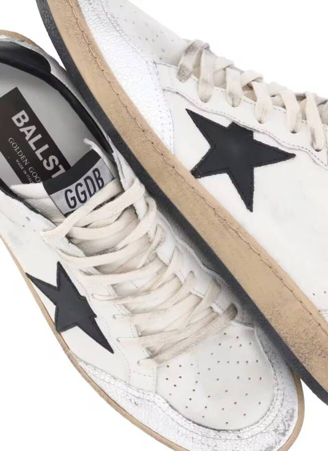 Golden Goose Low-Top Sneakers Ball Star Sneakers in wit