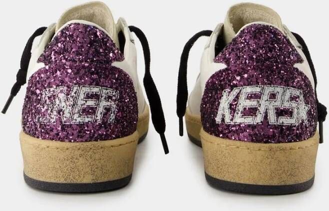 Golden Goose Low-Top Sneakers Ball Star White in beige