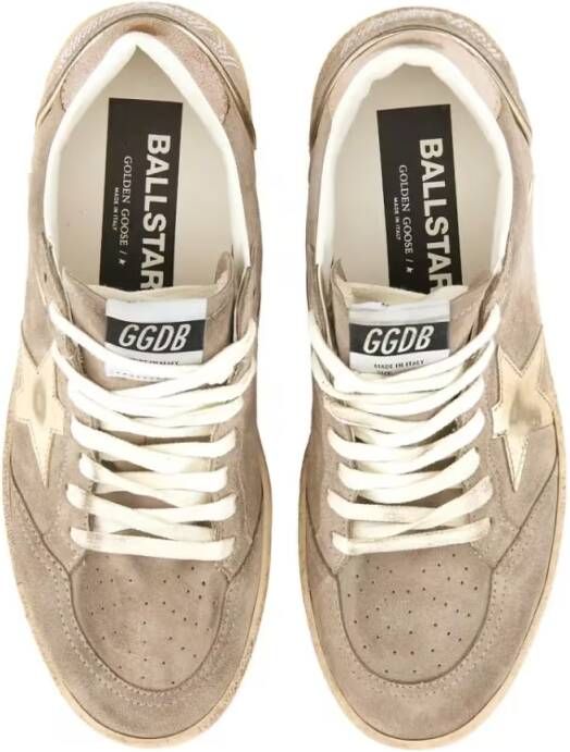 Golden Goose Low-Top Sneakers "Ballstar" Sneaker in beige
