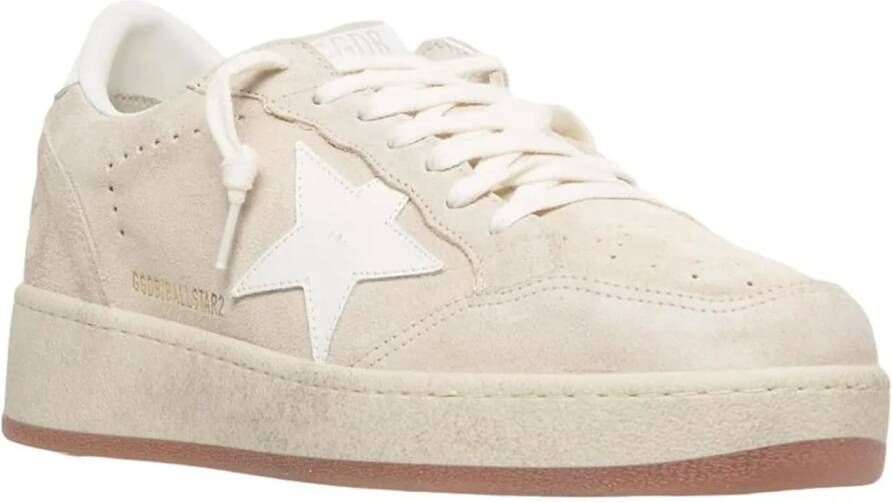 Golden Goose Low-Top Sneakers Ballstar Sneakers in beige