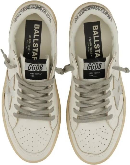 Golden Goose Low-Top Sneakers "Ballstar" Sneakers in wit