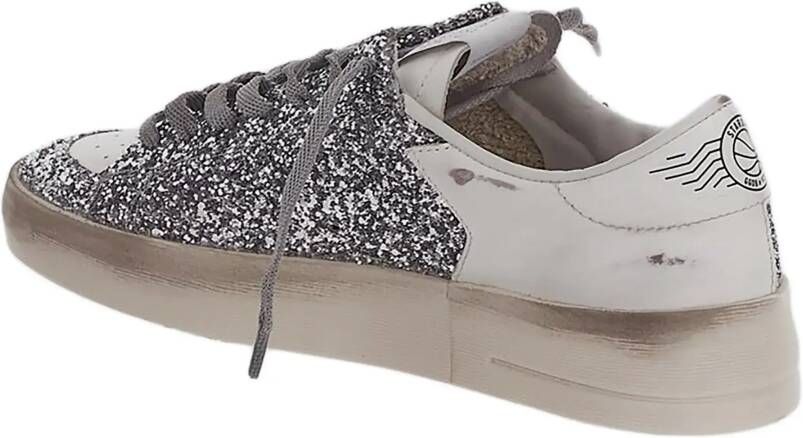 Golden Goose Low-Top Sneakers Stardan Model Leather Sneakers in wit