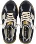 Golden Goose Gebruikte Look Sneaker met Zilveren Canvas Ster Black Dames - Thumbnail 3