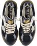 Golden Goose Gebruikte Look Sneaker met Zilveren Canvas Ster Black Dames - Thumbnail 3