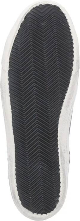 Golden Goose Low-Top Sneakers Black Smooth Leather Sneakers in zwart