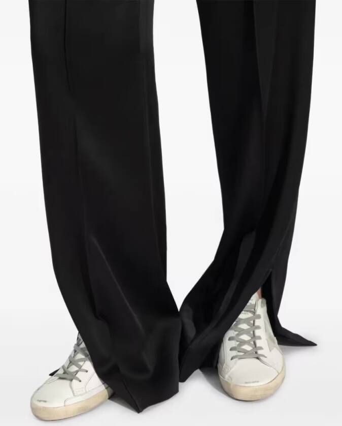 Golden Goose Low-Top Sneakers Calf Leather Sneakers With Distressed Finish And S in wit