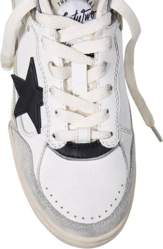 Golden Goose Low-Top Sneakers Cow Leather And Suede Sneakers in wit