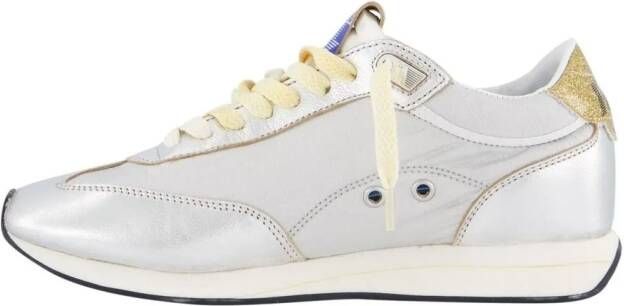 Golden Goose Low-Top Sneakers Running Marathon Sneakers in zilver