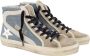 Golden Goose Low-Top Sneakers Dames Slide Wave in blauw - Thumbnail 10